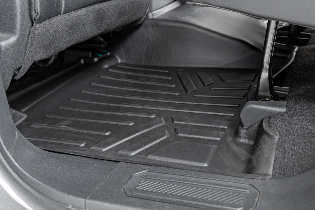 Floor Mats | Front & Rear | Ford Bronco 4WD (2021-2026) by Rough Country