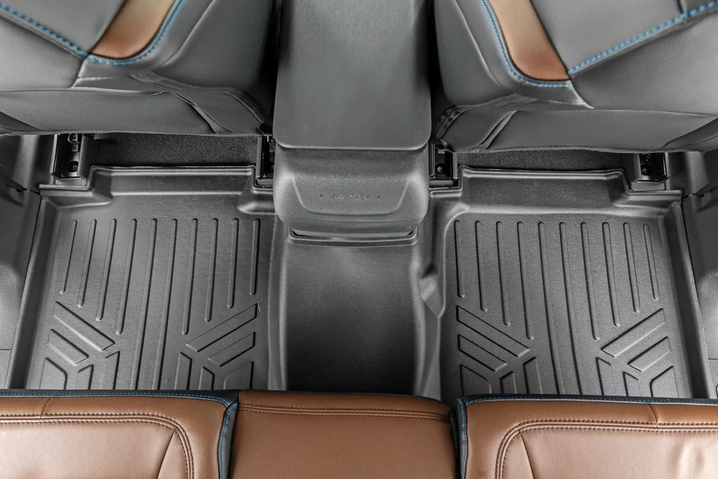 Floor Mats | Front & Rear | Ford Bronco 4WD (2021-2026) by Rough Country