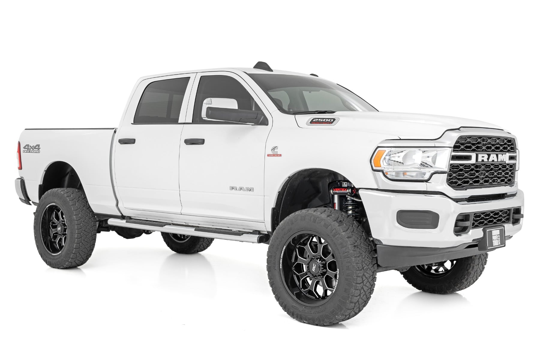 4.5-6 Inch Coilover Conversion Upgrade Kit | Vertex/V2 | Ram 2500 4WD (14-26) by Rough Country