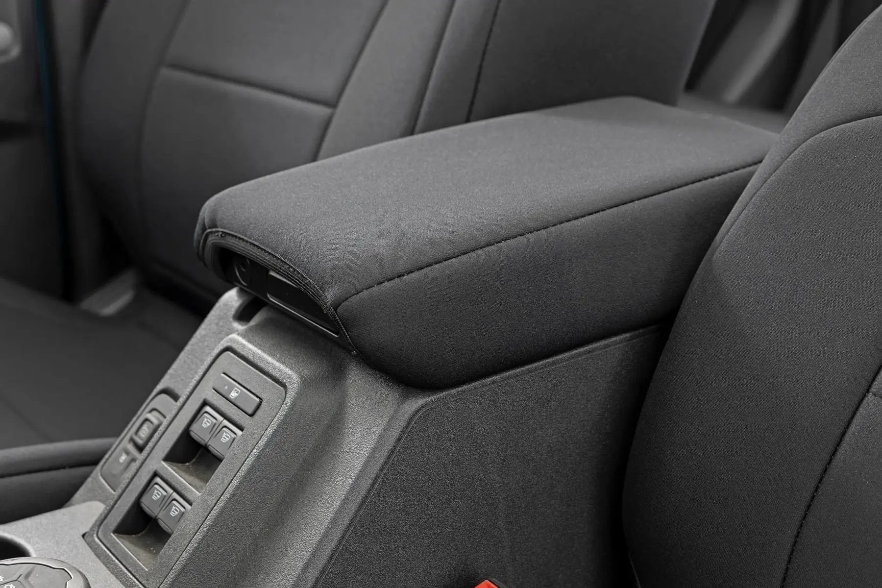 Seat Covers | Bucket Seats |W/Fold Down RR Armrest |FR & RR | 4DR | Ford Bronco (21-26) by Rough Country