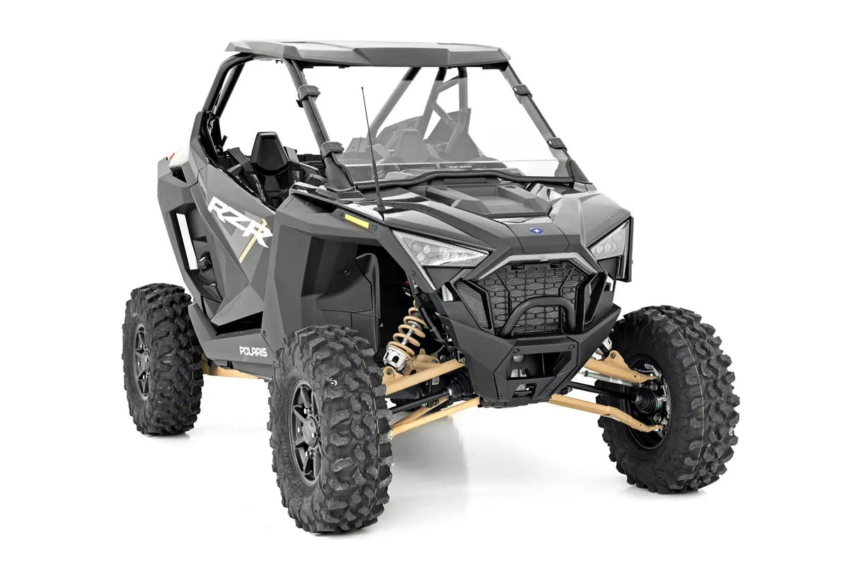 Full Windshield | Scratch Resistant | Polaris RZR Turbo R by Rough Country