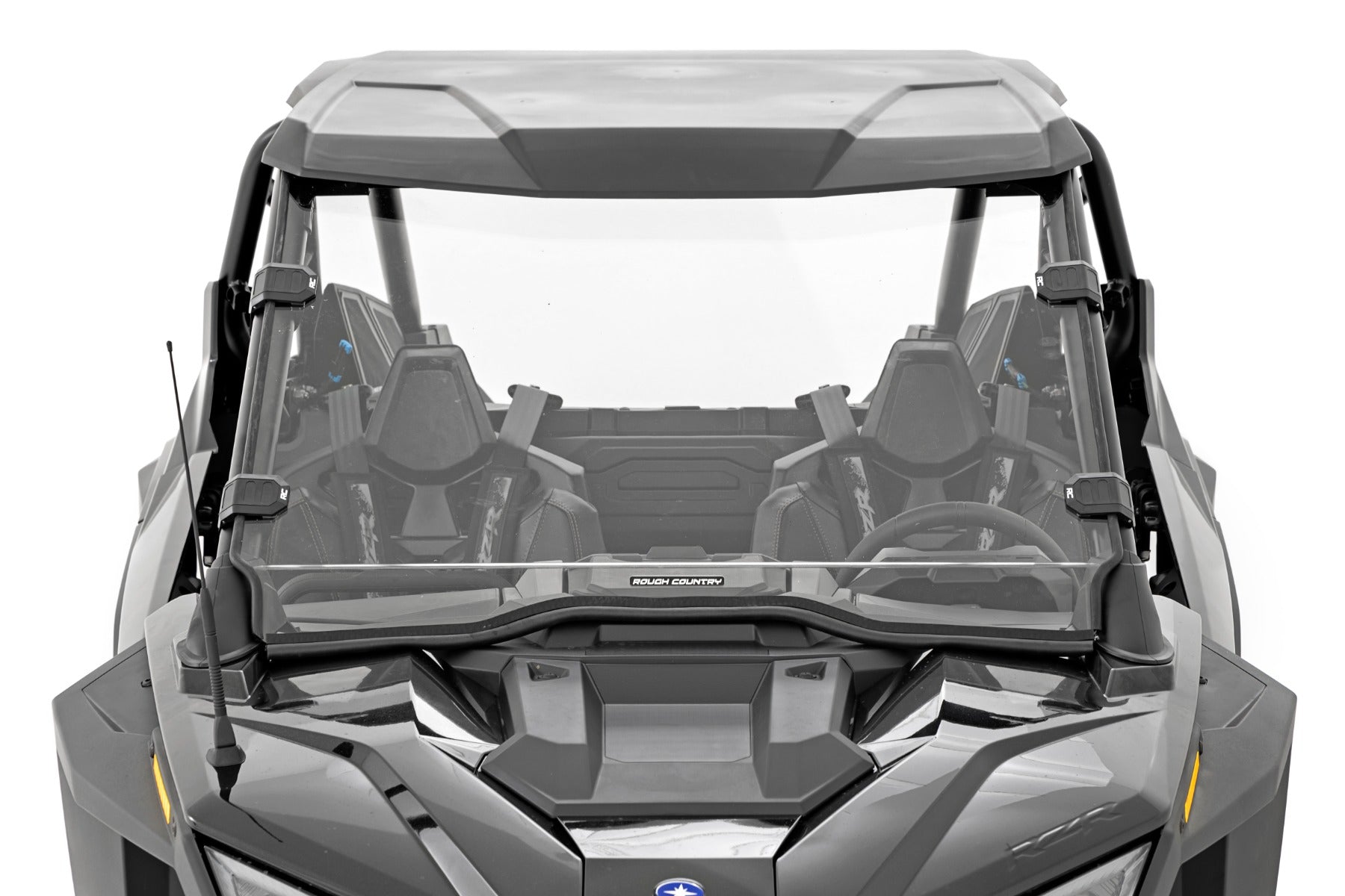 Full Windshield | Scratch Resistant | Polaris RZR Turbo R by Rough Country