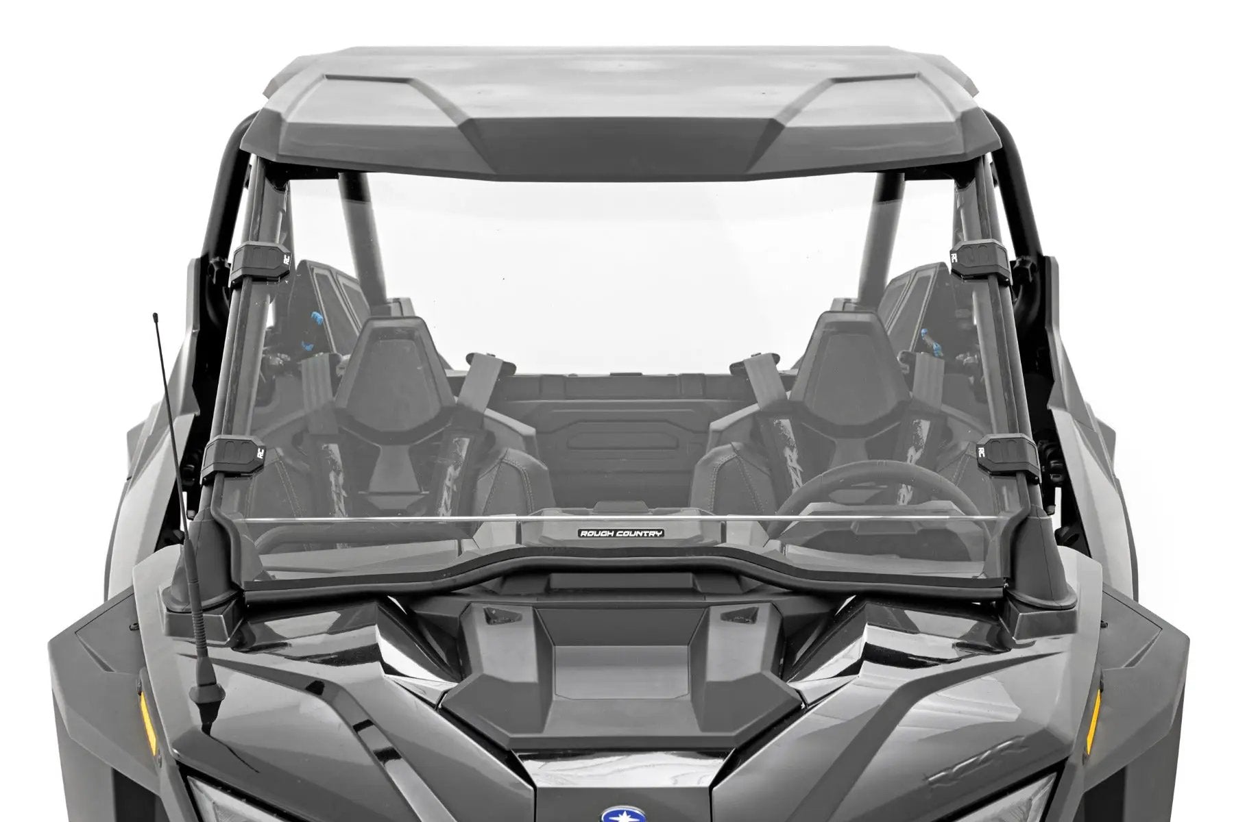Full Windshield | Scratch Resistant | Polaris RZR Turbo R by Rough Country