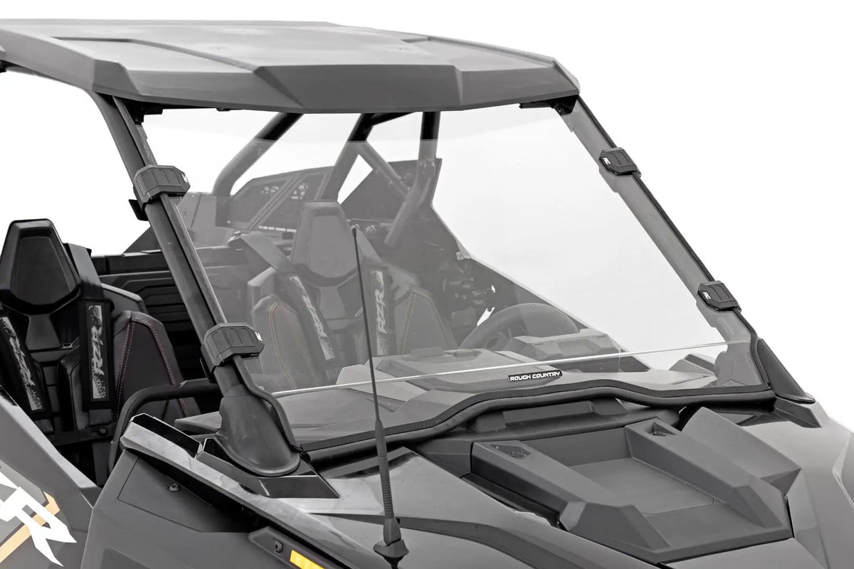 Full Windshield | Scratch Resistant | Polaris RZR Turbo R 