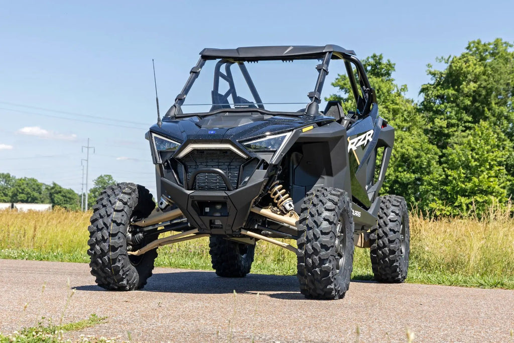 Full Windshield | Scratch Resistant | Polaris RZR Turbo R by Rough Country