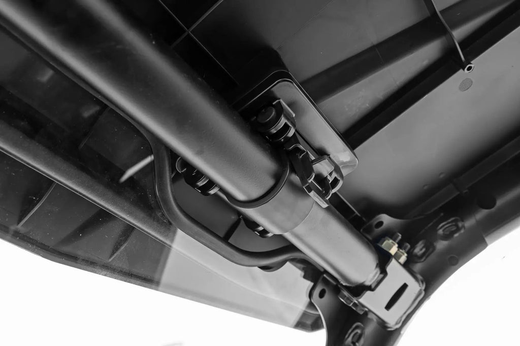 Full Windshield | Scratch Resistant | Polaris RZR Turbo R by Rough Country