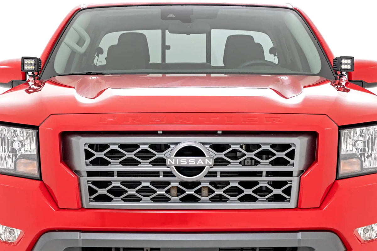 LED Light Kit | Ditch Mount | 2" Spectrum Pair | Spot | Nissan Frontier (22-26) by Rough Country