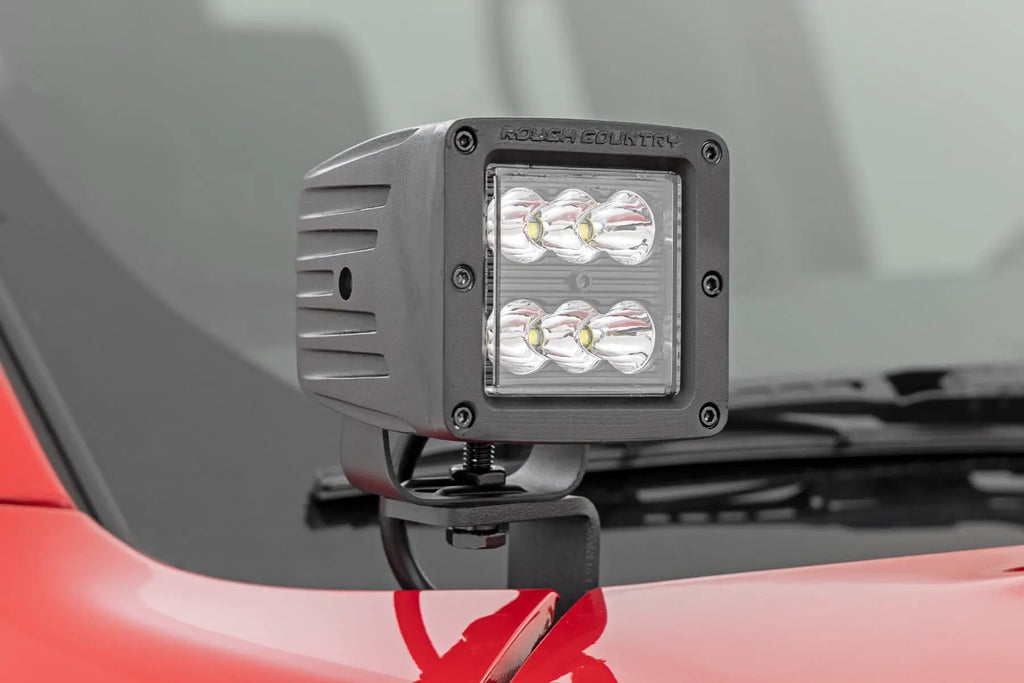 LED Light Kit | Ditch Mount | 2" Spectrum Pair | Spot | Nissan Frontier (22-26) by Rough Country