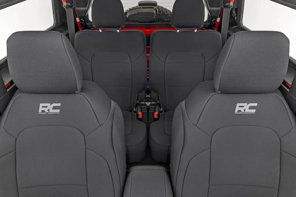 Seat Covers | Bucket Seats | FR & RR | Ford Bronco (2 Door) 4WD (2021-2026) by Rough Country