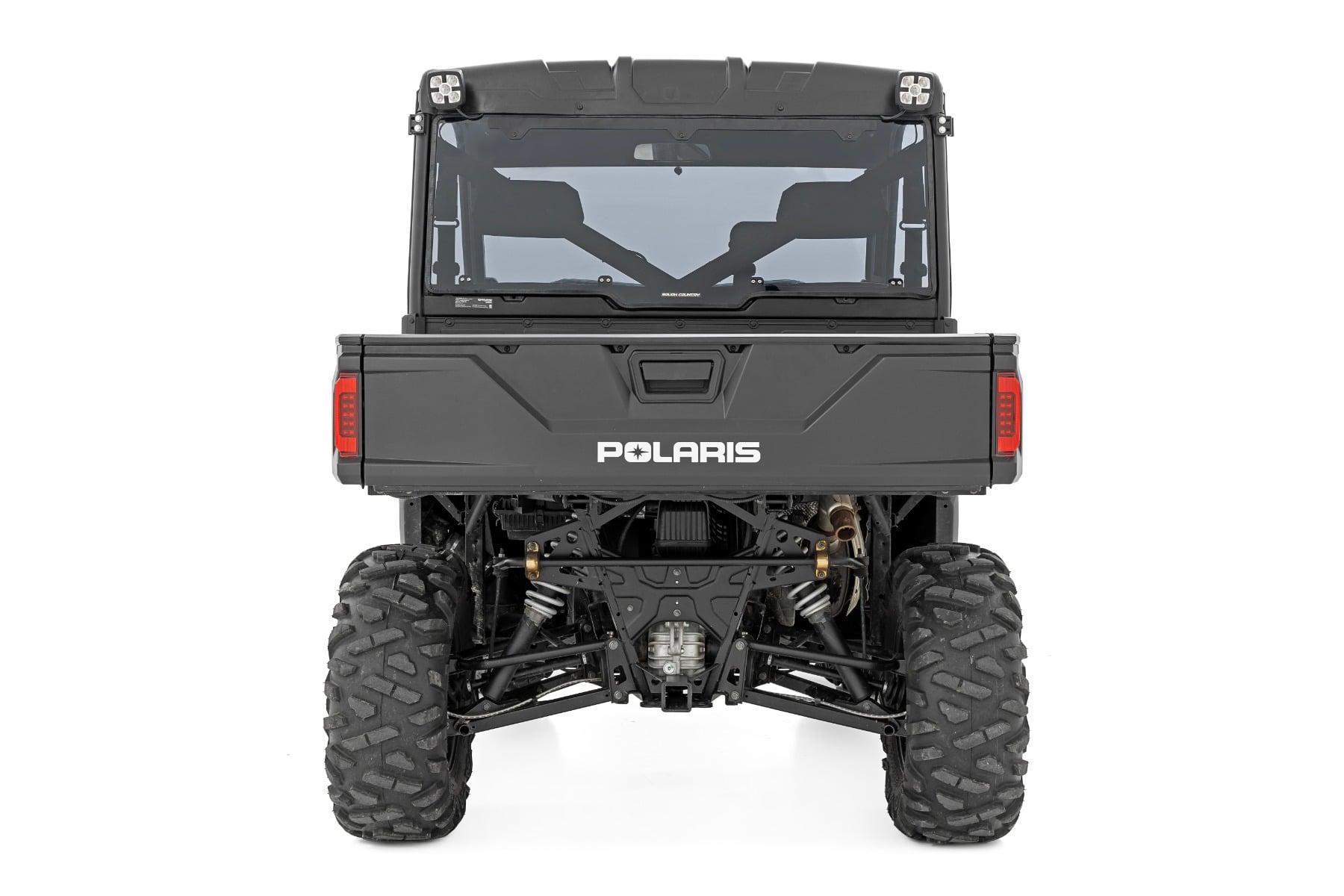 Tinted Rear Panel | Scratch Resistant | Polaris Ranger XP 1000 by Rough Country