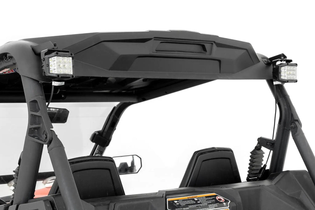 LED Light Kit | Rear Mount | 2" Chrome Pair | Wide Angle | Can-Am Maverick Sport 1000R 