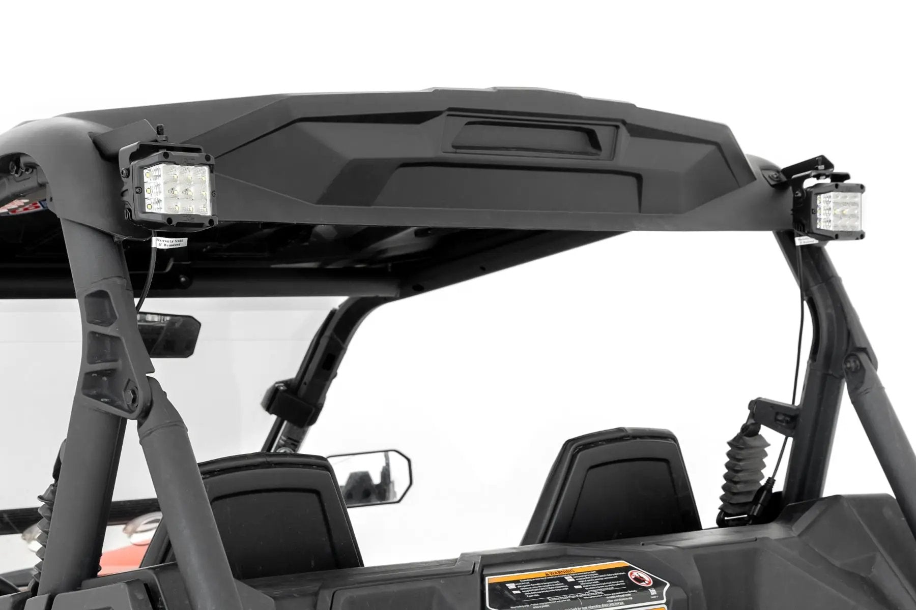 LED Light Kit | Rear Mount | 2" Chrome Pair | Wide Angle | Can-Am Maverick Sport 1000R by Rough Country