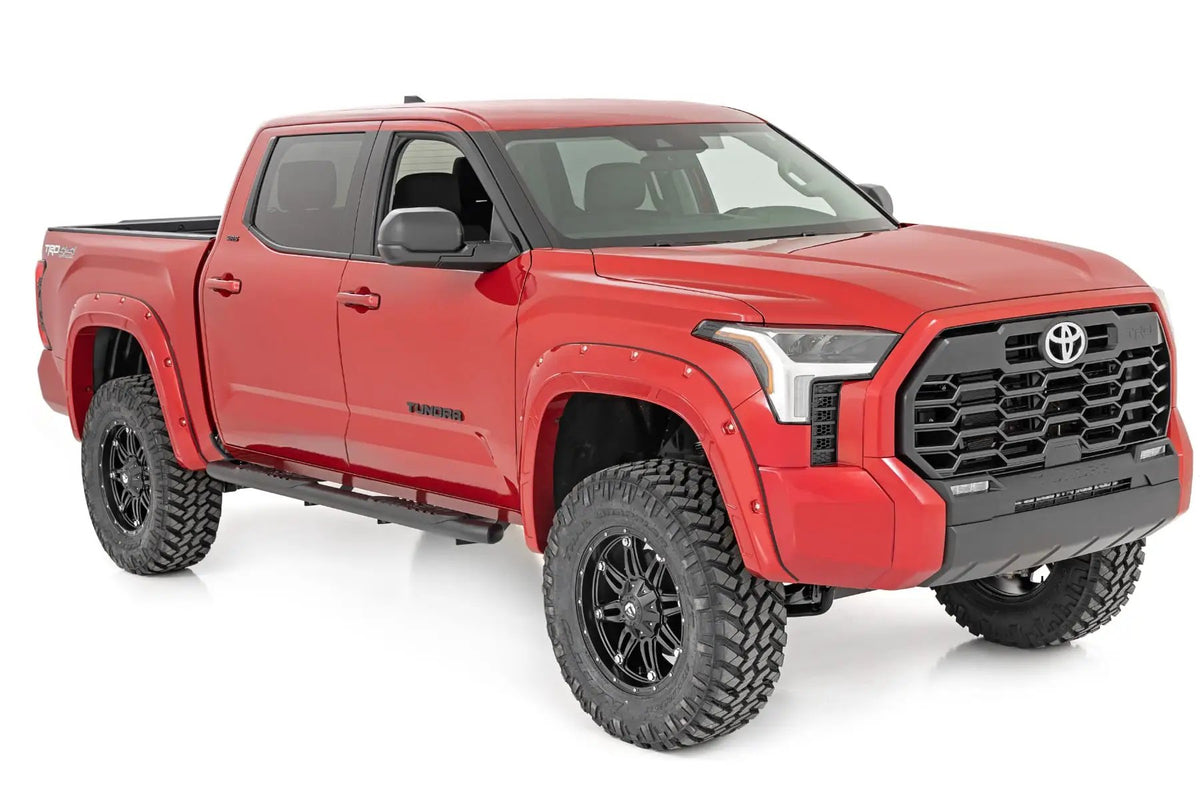 Oval Nerf Steps | Crew Cab | Black | Toyota Tundra 2WD/4WD (2022-2026)