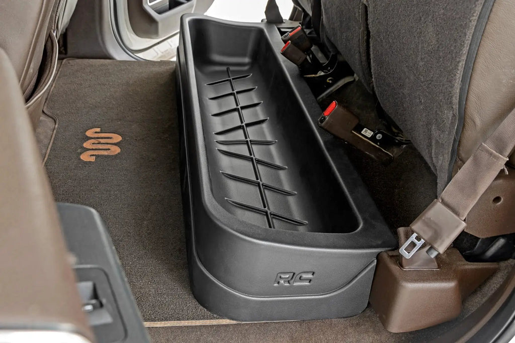 Under Seat Storage | Crew Cab | Ford F-150/F-250/F-350/Raptor (2015-2026) by Rough Country