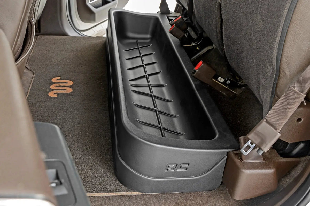 Under Seat Storage | Crew Cab | Ford F-150/F-250/F-350/Raptor (2015-2026) by Rough Country