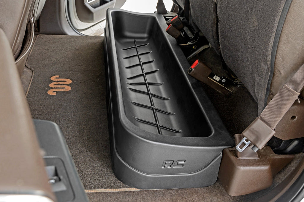 Under Seat Storage | Crew Cab | Ford F-150/F-250/F-350/Raptor (2015-2026) by Rough Country
