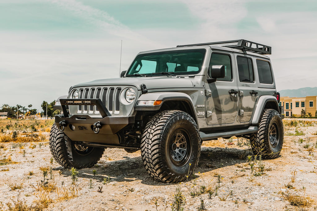 2018-2021 JEEP WRANGLER JL AND GLADIATOR JT FRONT BUMPER SKID PLATE by Body Armor 4x4