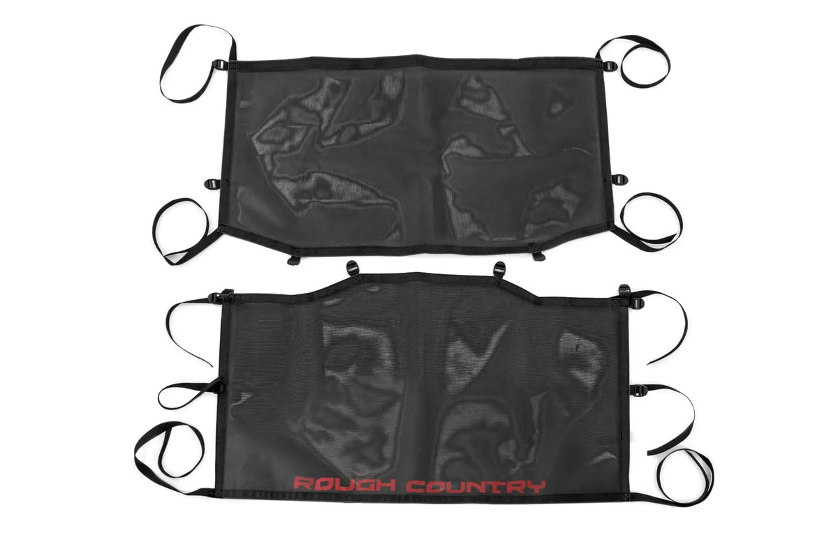 Mesh Bikini Top Plus | Black | Jeep Gladiator JT 4WD (2020-2024) by Rough Country