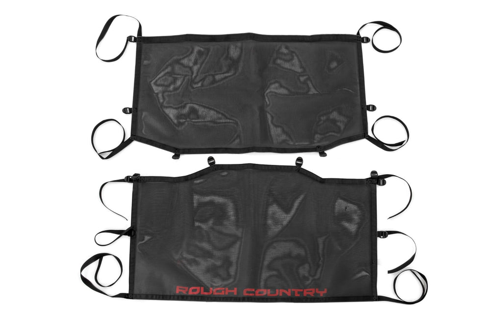 Mesh Bikini Top Plus | Black | Jeep Gladiator JT 4WD (2020-2024) by Rough Country