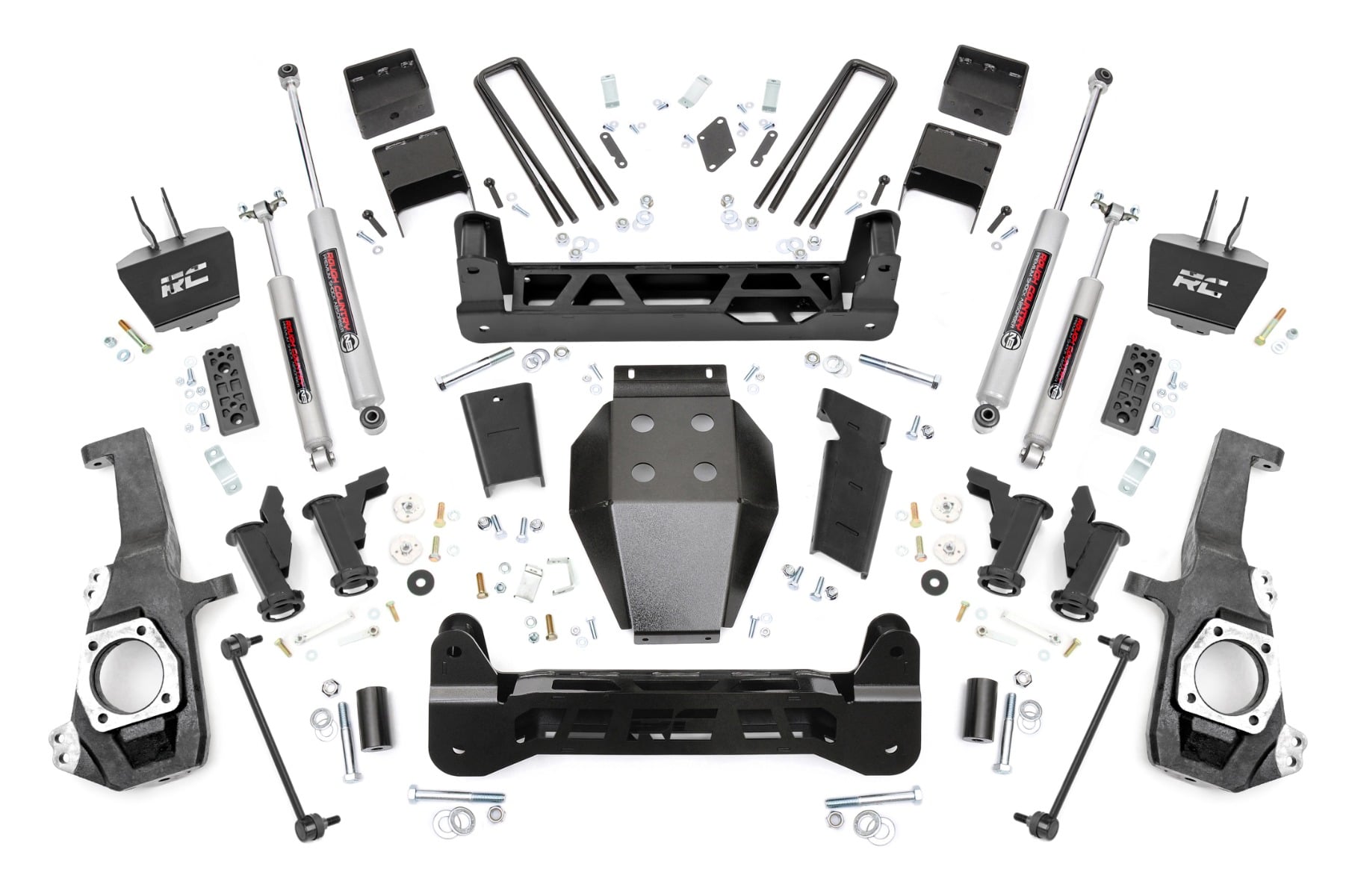 5 Inch Lift Kit | Torsion Drop | Chevy/GMC 2500HD/3500HD 2WD/4WD (20-26) by Rough Country