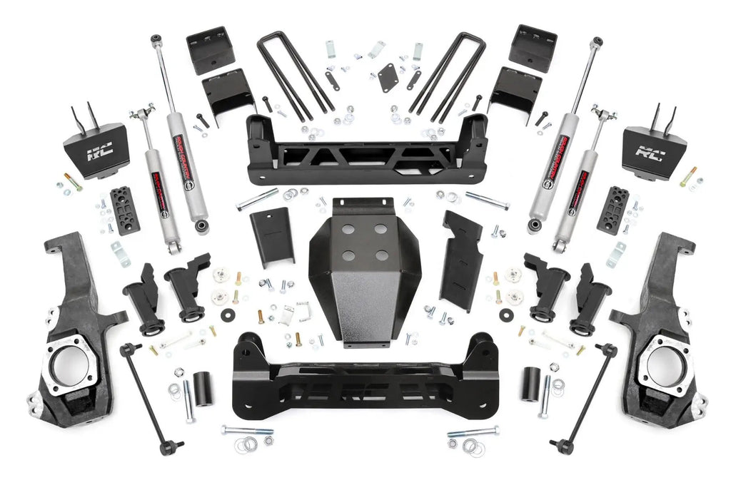 5 Inch Lift Kit | Torsion Drop | Chevy/GMC 2500HD/3500HD (20-26) by Rough Country