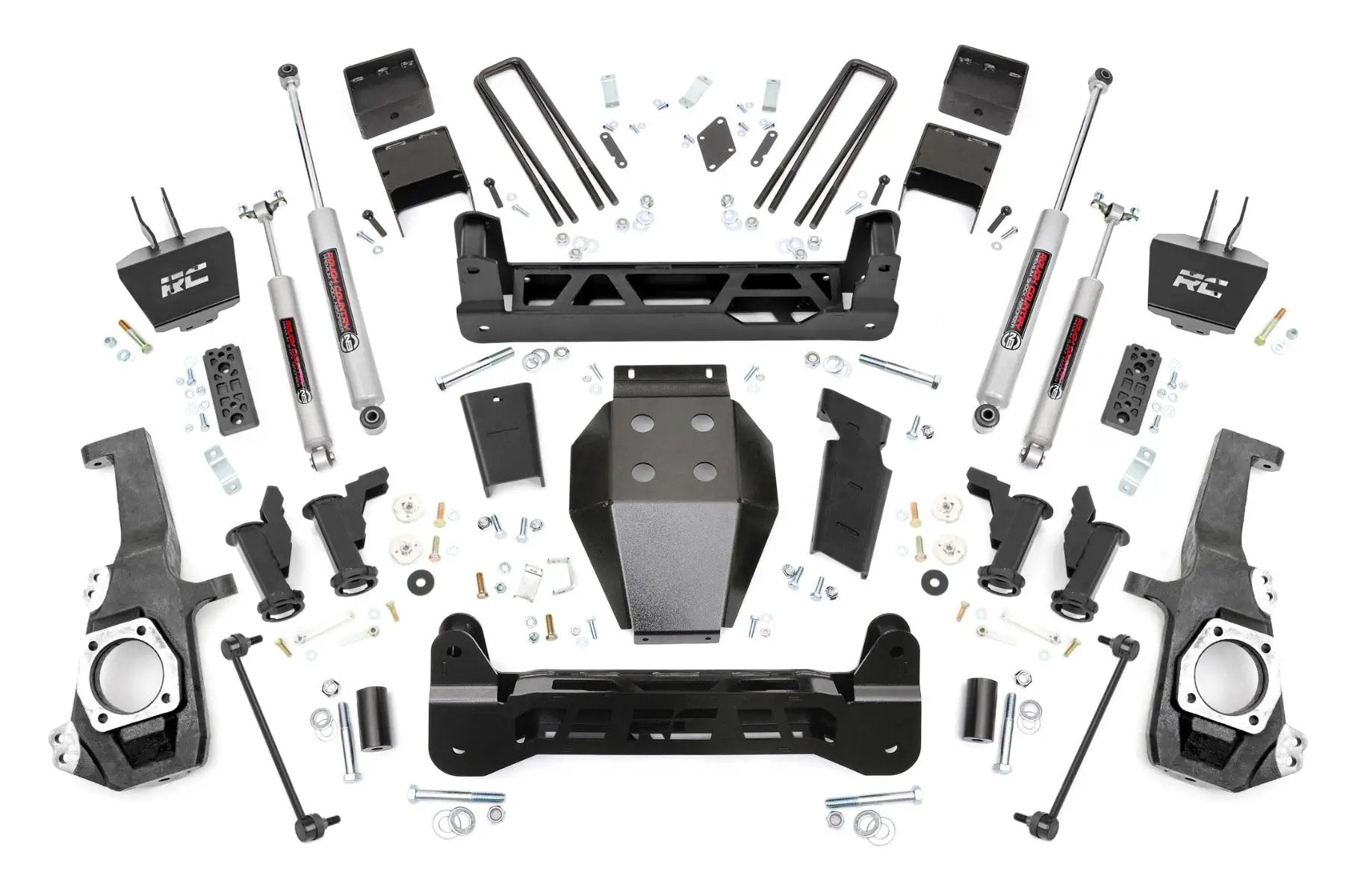 5 Inch Lift Kit | Torsion Drop | Chevy/GMC 2500HD/3500HD (20-26) by Rough Country