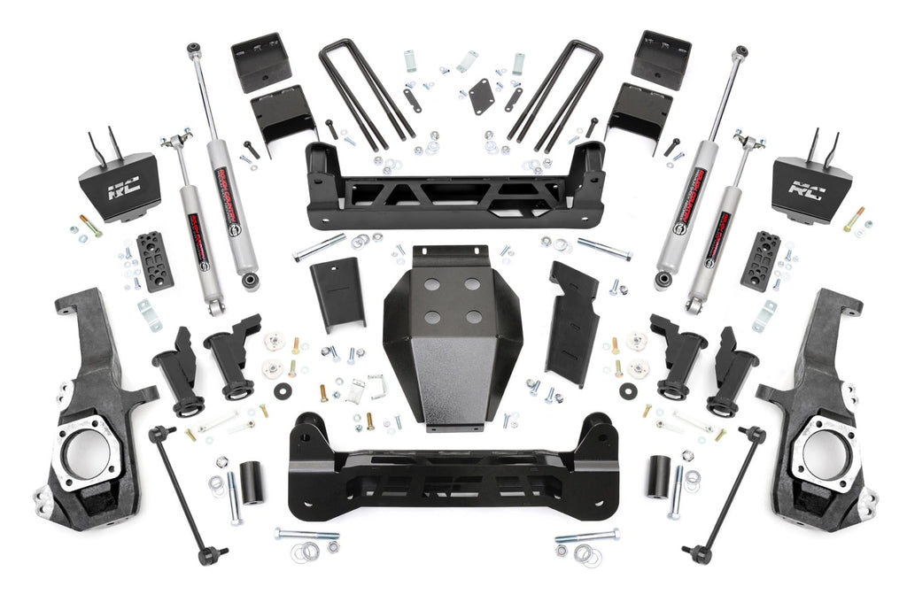 5 Inch Lift Kit | Torsion Drop | Chevy/GMC 2500HD/3500HD (20-26) by Rough Country