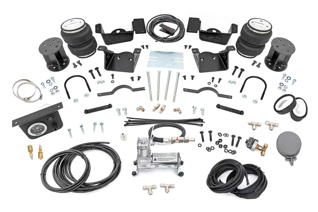 Air Spring Kit w/compressor | 3-5 Inch Lift Kit | Chevy/GMC 2500HD/3500HD (20-26) by Rough Country