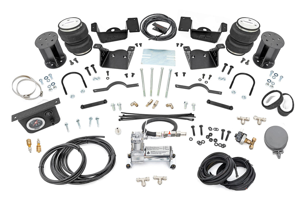 Air Spring Kit w/compressor | 7 Inch Lift Kit | Chevy/GMC 2500HD/3500HD (20-26) by Rough Country