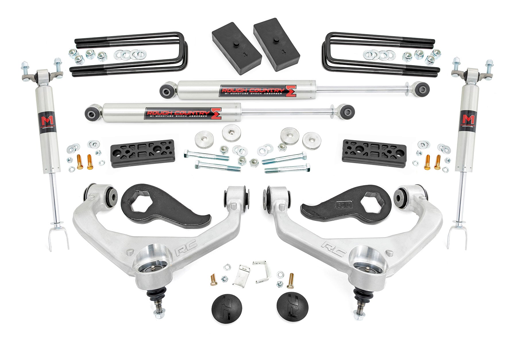 3 Inch Lift Kit | UCAs | M1 | Chevy/GMC 2500HD/3500HD (20-26) by Rough Country