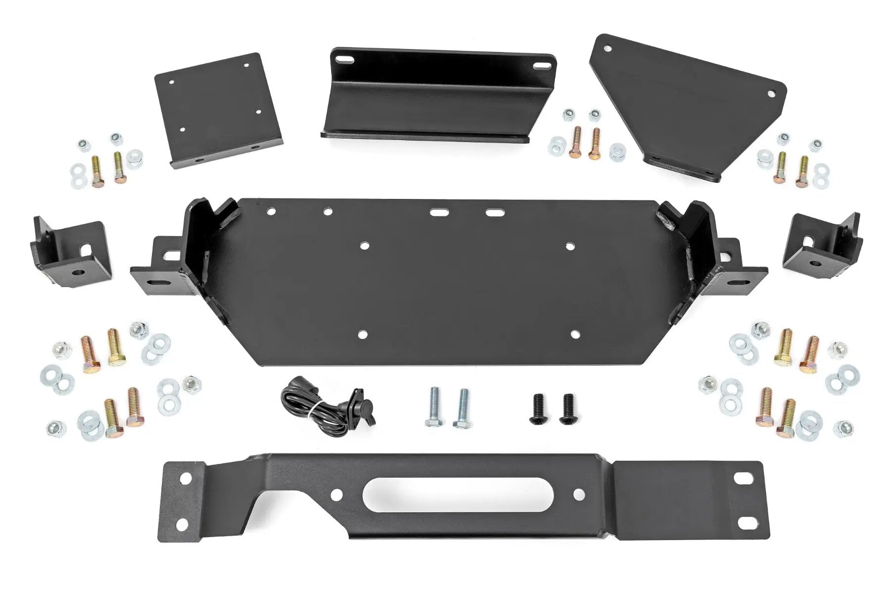 Hidden Winch Mount | PRO12000S | Ford F-250/F-350 Super Duty 2WD/4WD (20-22) by Rough Country