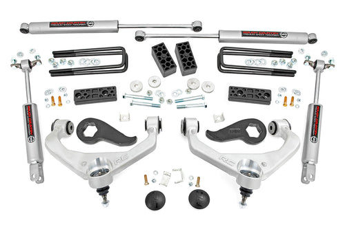 3 Inch Lift Kit | Chevy/GMC Sierra 3500 HD/Silverado 3500 HD 2WD/4WD (20-26) by Rough Country