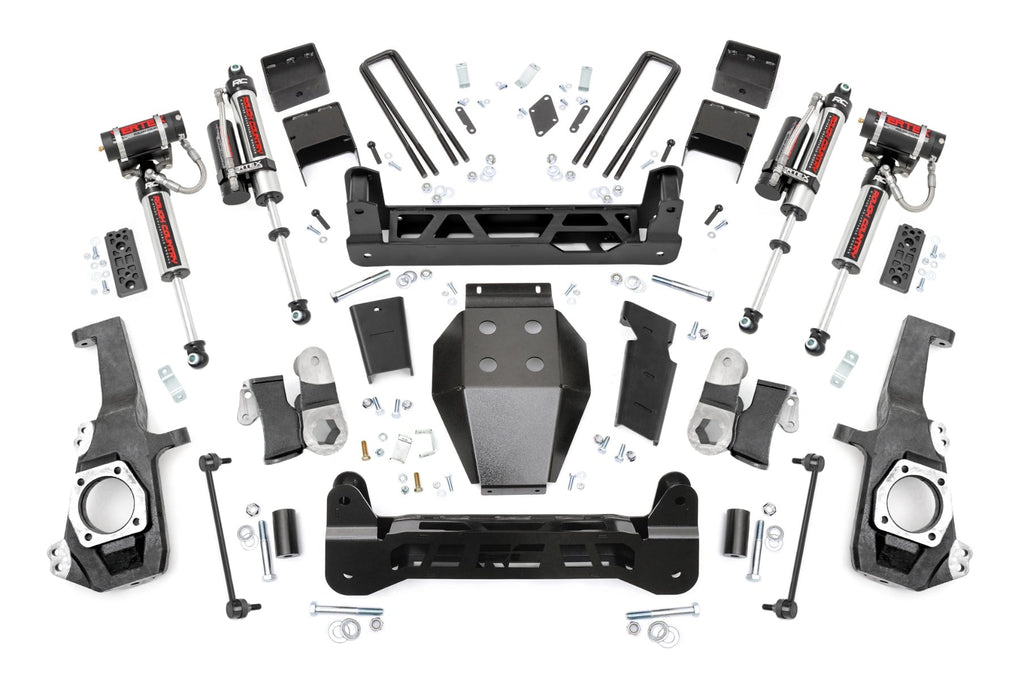 5 Inch Lift Kit | NTD | Vertex Shocks | Chevy/GMC 2500HD/3500HD (20-26) by Rough Country