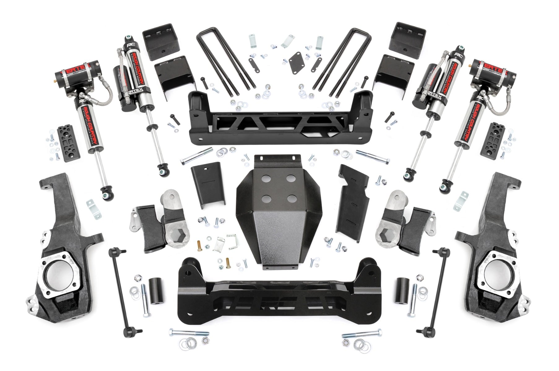 5 Inch Lift Kit | NTD | Vertex Shocks | Chevy/GMC 2500HD/3500HD (20-26) by Rough Country