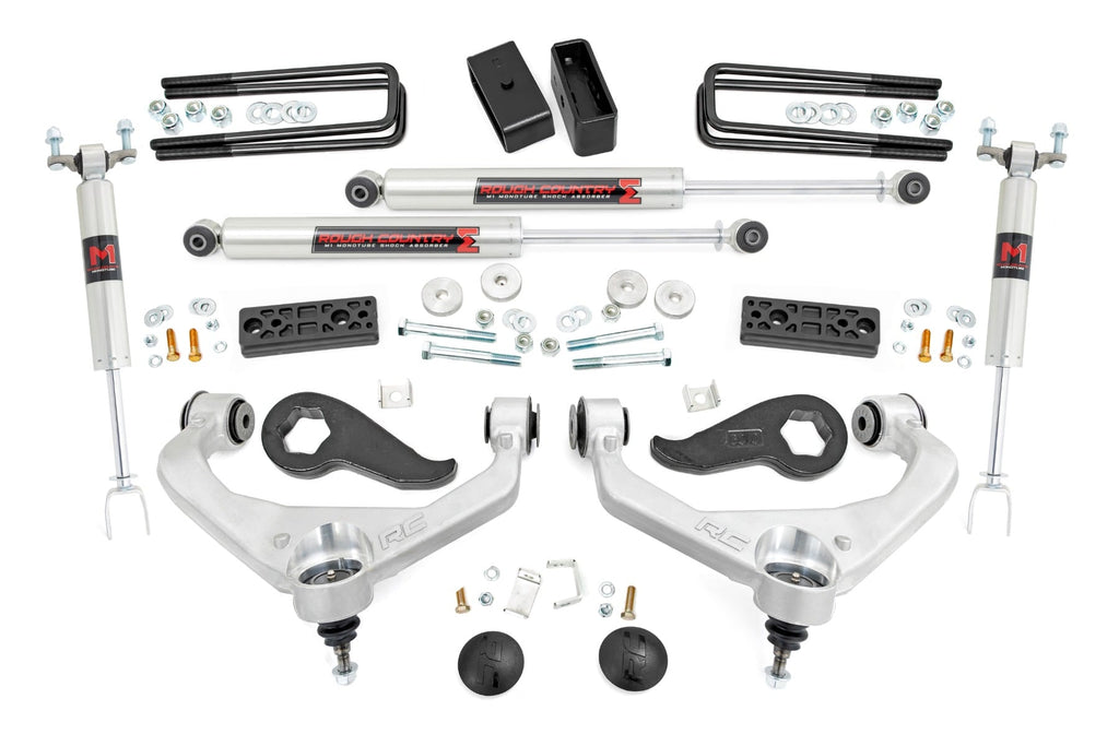 3 Inch Lift Kit | UCAs | M1 | Chevy/GMC Sierra 3500 HD/Silverado 3500 HD (20-26) by Rough Country