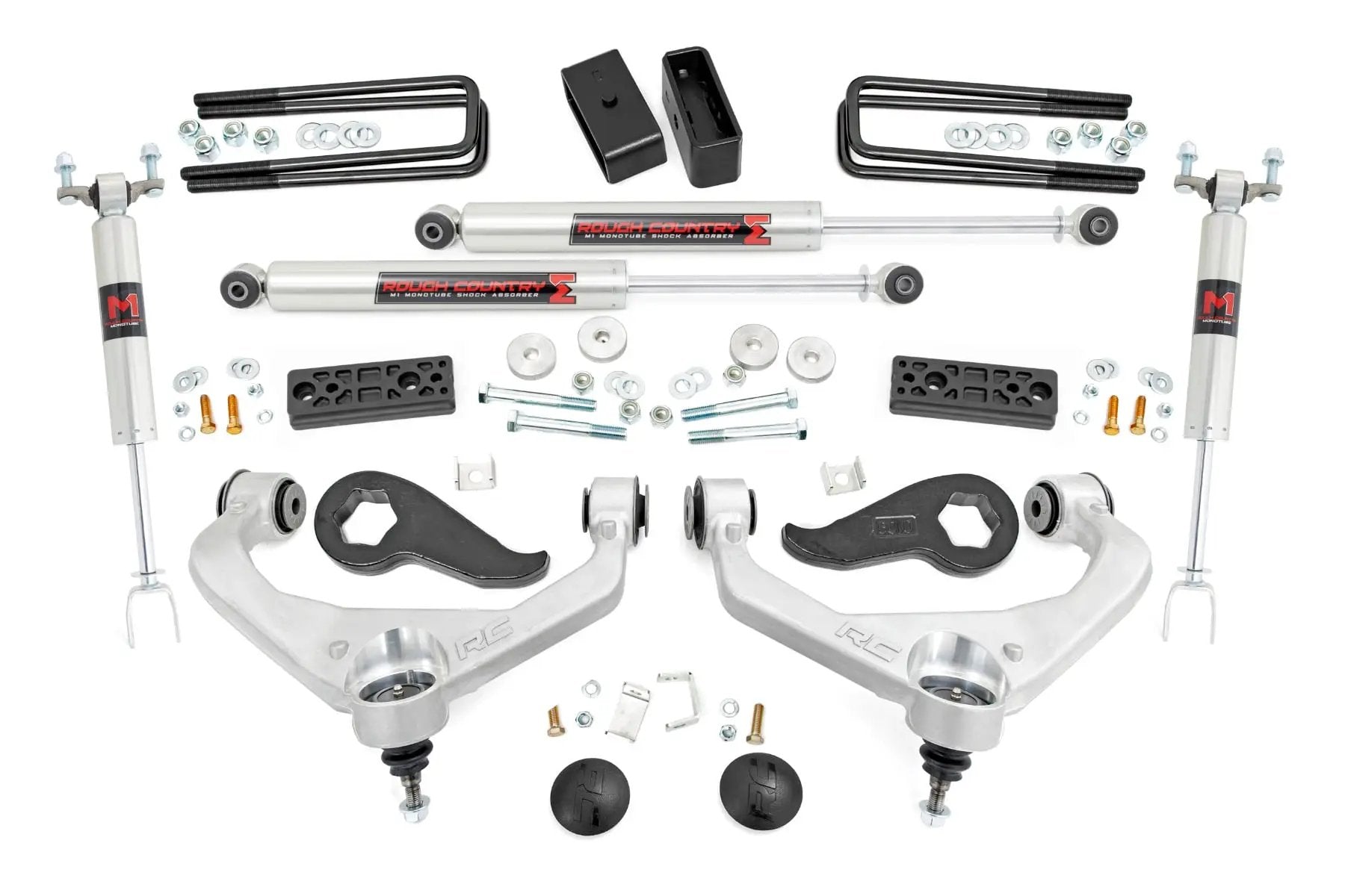 3 Inch Lift Kit | UCAs | M1 | Chevy/GMC Sierra 3500 HD/Silverado 3500 HD (20-26) by Rough Country