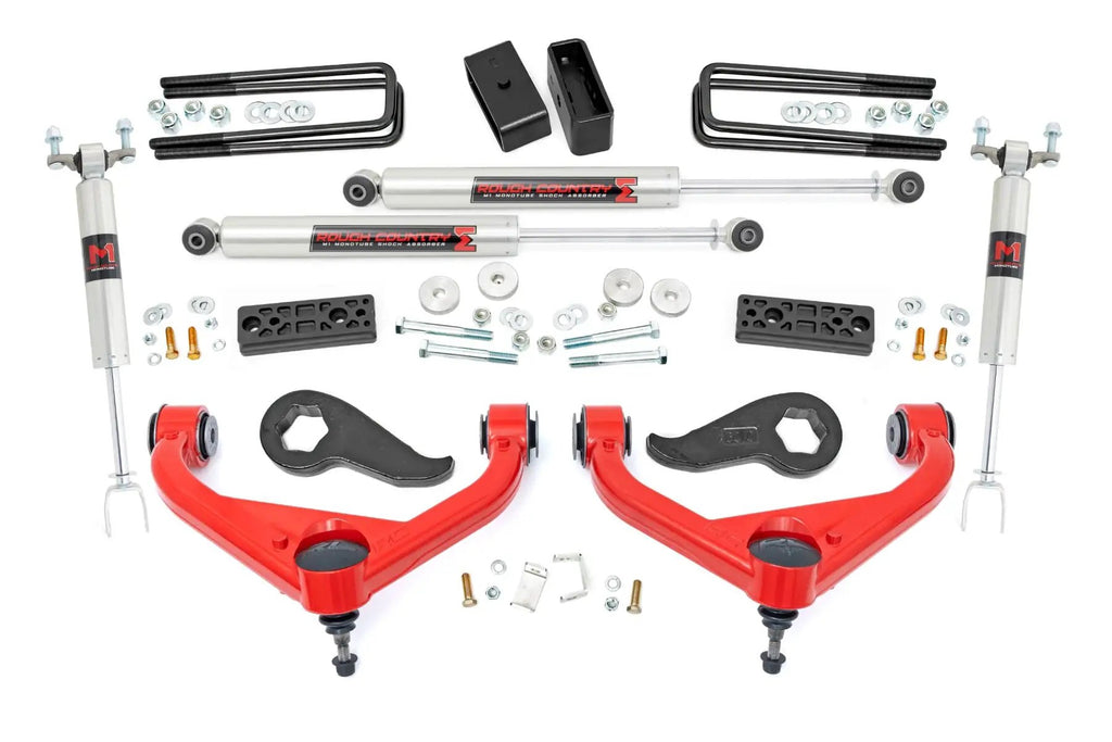 3 Inch Lift Kit | UCAs | M1 | Chevy/GMC Sierra 3500 HD/Silverado 3500 HD (20-26) by Rough Country