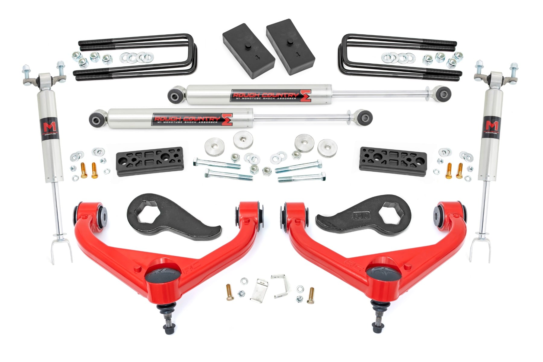 3 Inch Lift Kit | UCAs | M1 | Chevy/GMC 2500HD/3500HD (20-26) by Rough Country