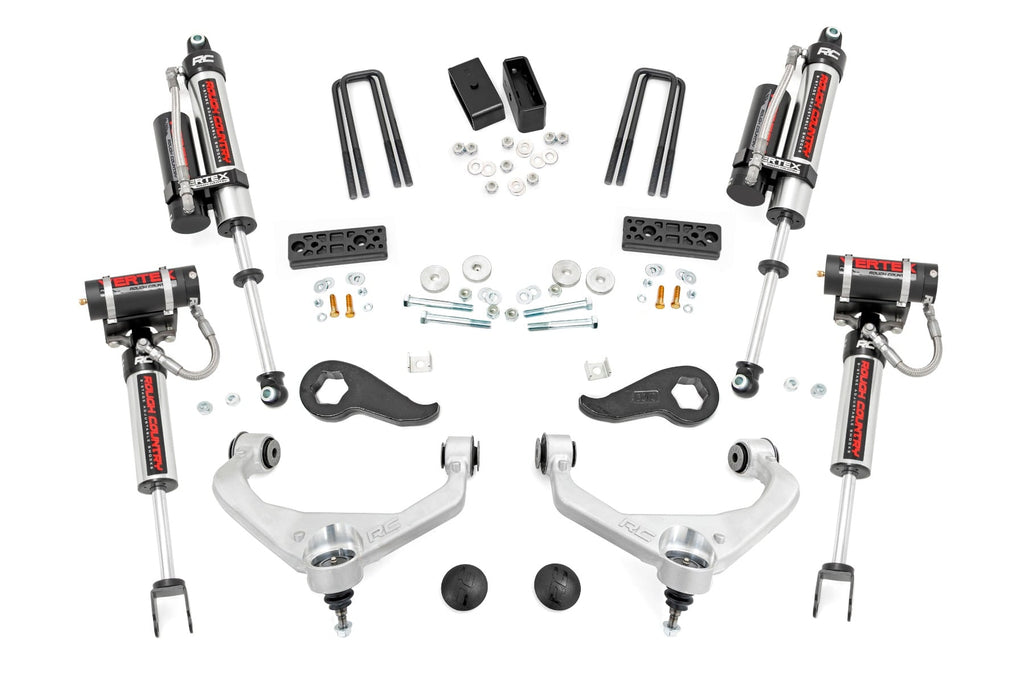 3 Inch Lift Kit | Vertex | w/ Overloads | Chevy/GMC 2500HD/3500HD (20-26) by Rough Country