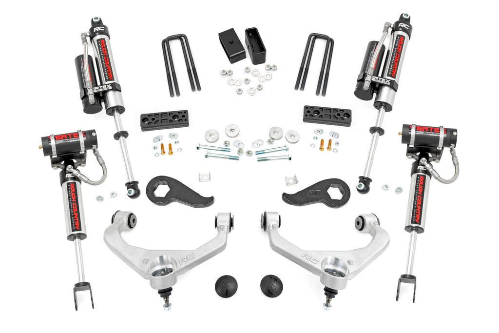 3 Inch Lift Kit | Vertex | w/ Overloads | Chevy/GMC 2500HD/3500HD (20-26) by Rough Country