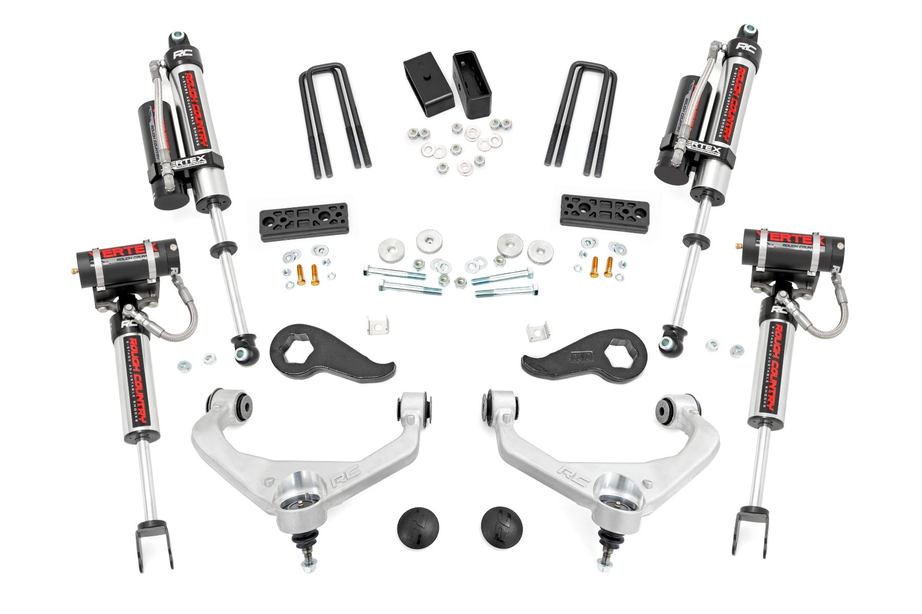 3 Inch Lift Kit | Vertex | w/ Overloads | Chevy/GMC 2500HD/3500HD (20-26) by Rough Country