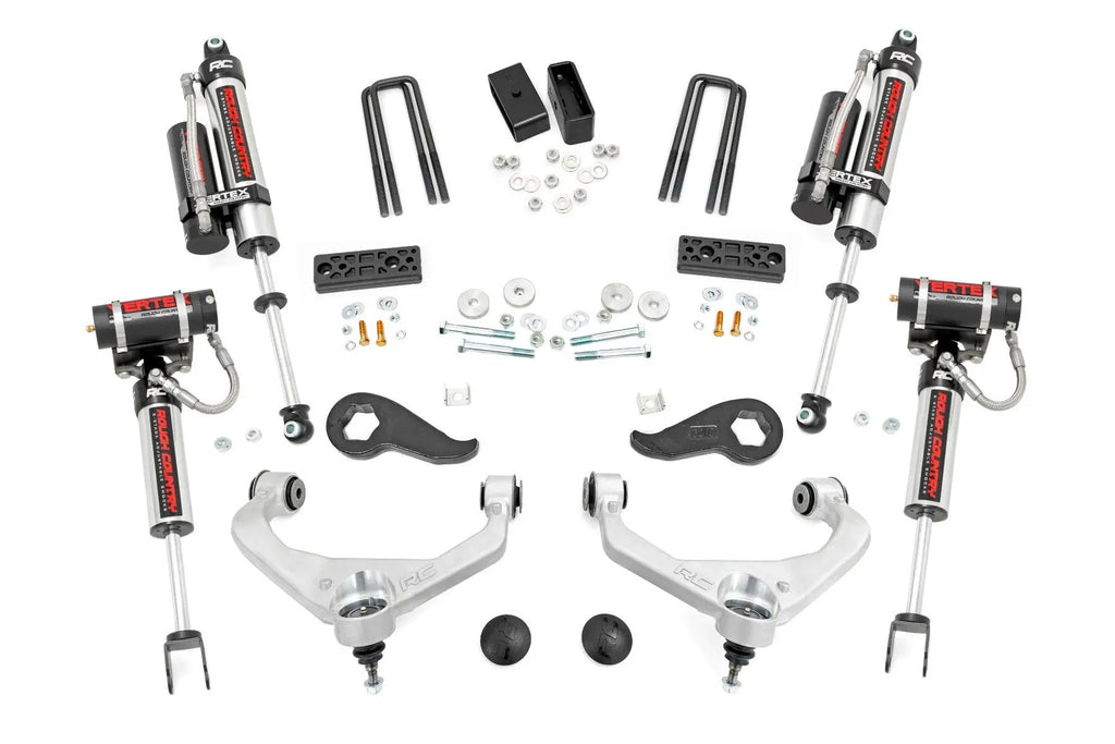 3 Inch Lift Kit | Vertex | w/ Overloads | Chevy/GMC 2500HD/3500HD (20-26) by Rough Country