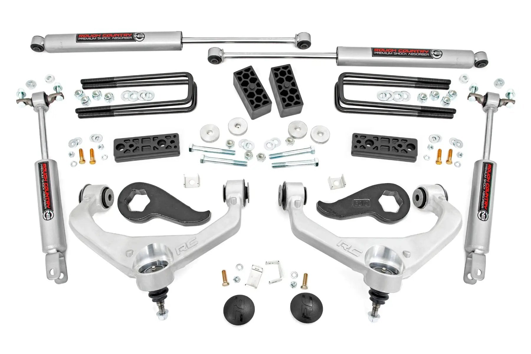 3 Inch Lift Kit | Chevy/GMC Sierra 3500 HD/Silverado 3500 HD 2WD/4WD (20-26) by Rough Country