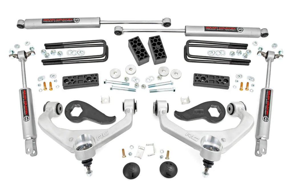 3 Inch Lift Kit | Chevy/GMC Sierra 3500 HD/Silverado 3500 HD 2WD/4WD (20-26) by Rough Country