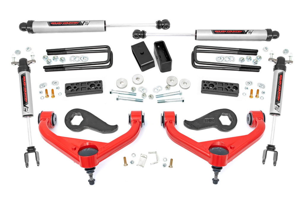 3 Inch Lift Kit | UCAs | V2 | Chevy/GMC Sierra 3500 HD/Silverado 3500 HD (20-26) by Rough Country