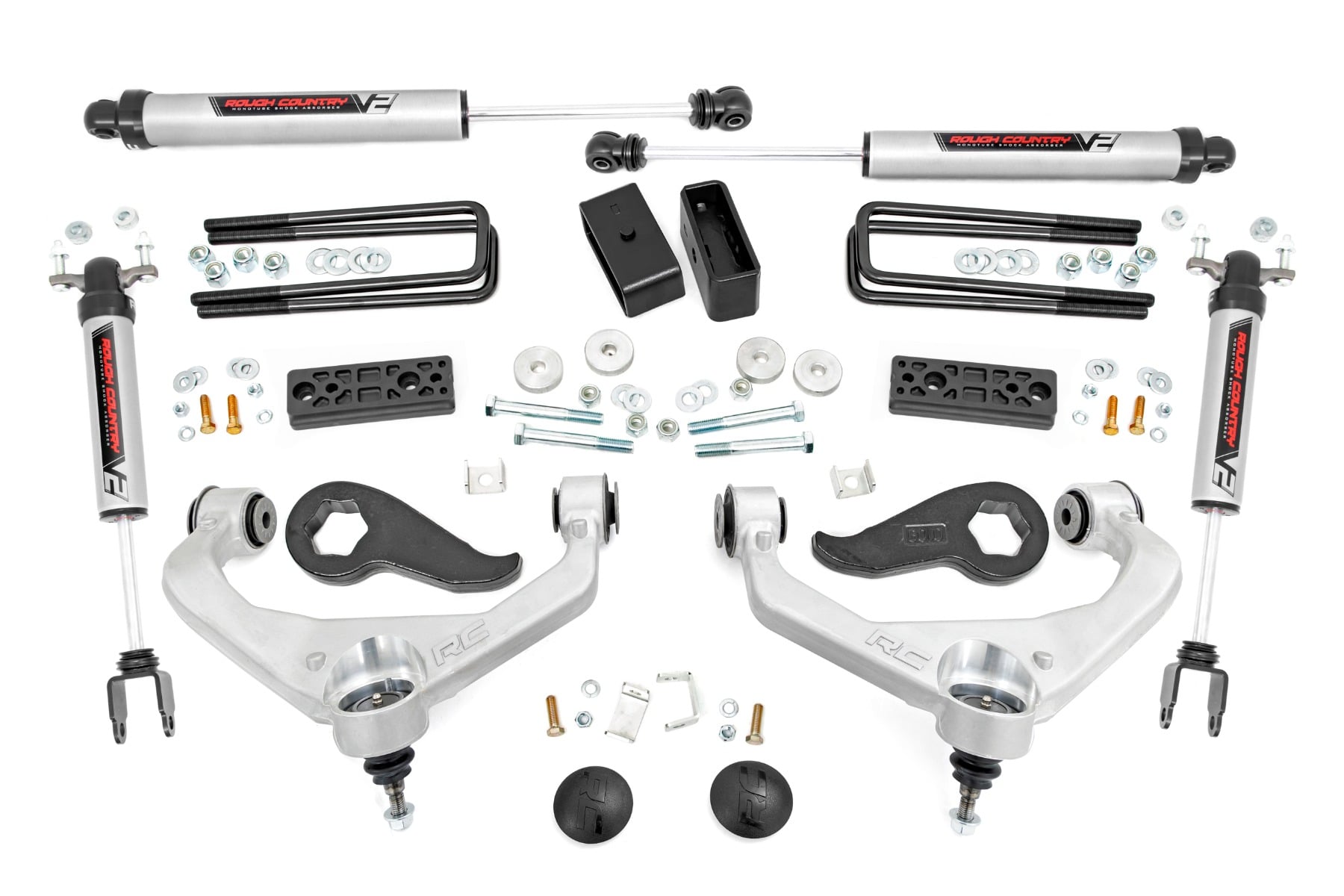 3 Inch Lift Kit | UCAs | V2 | Chevy/GMC Sierra 3500 HD/Silverado 3500 HD (20-26) by Rough Country