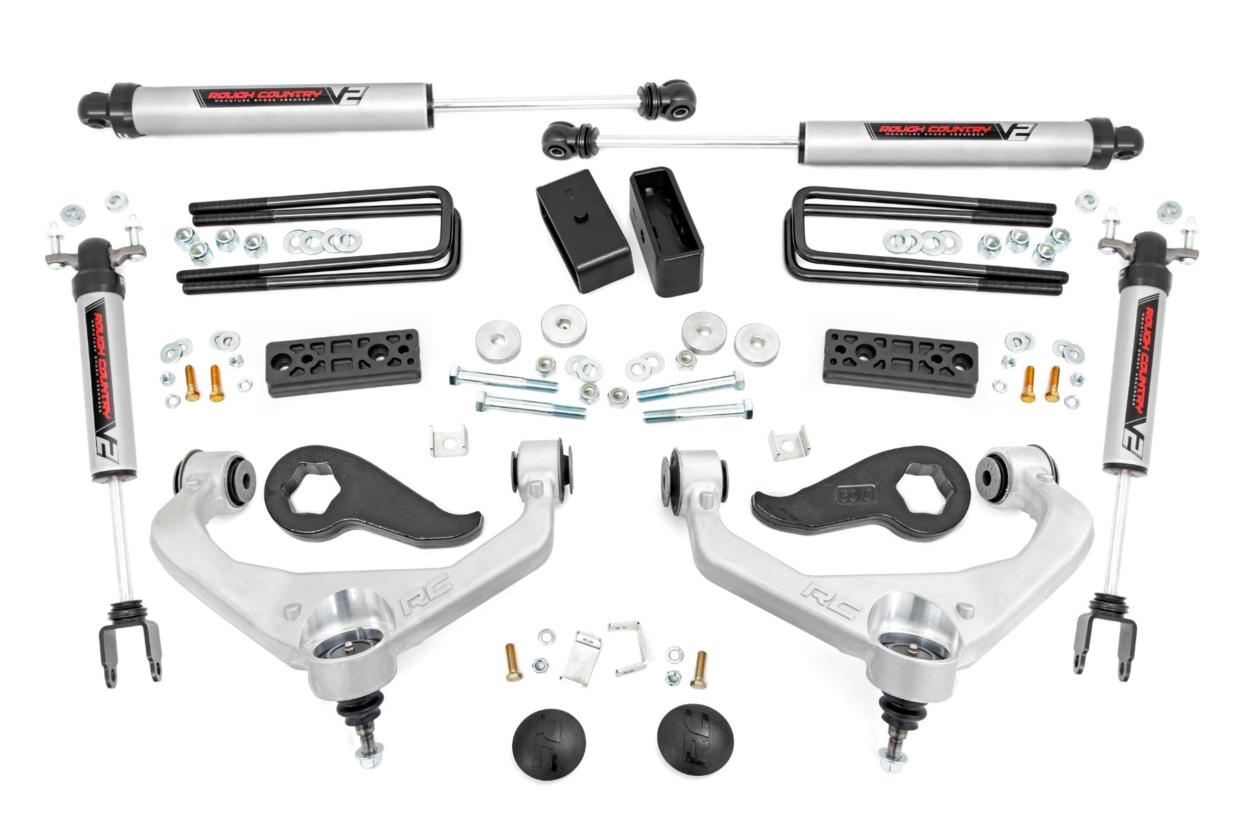 3 Inch Lift Kit | UCAs | V2 | Chevy/GMC Sierra 3500 HD/Silverado 3500 HD (20-26) by Rough Country