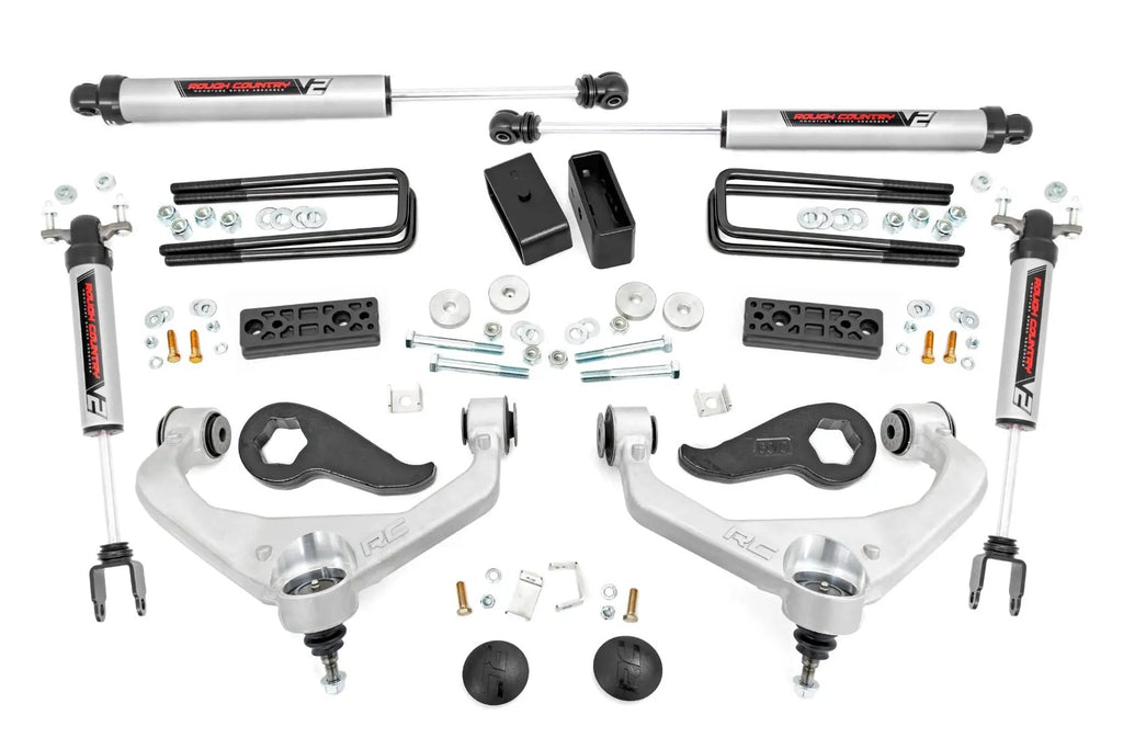 3 Inch Lift Kit | UCAs | V2 | Chevy/GMC Sierra 3500 HD/Silverado 3500 HD (20-26) by Rough Country