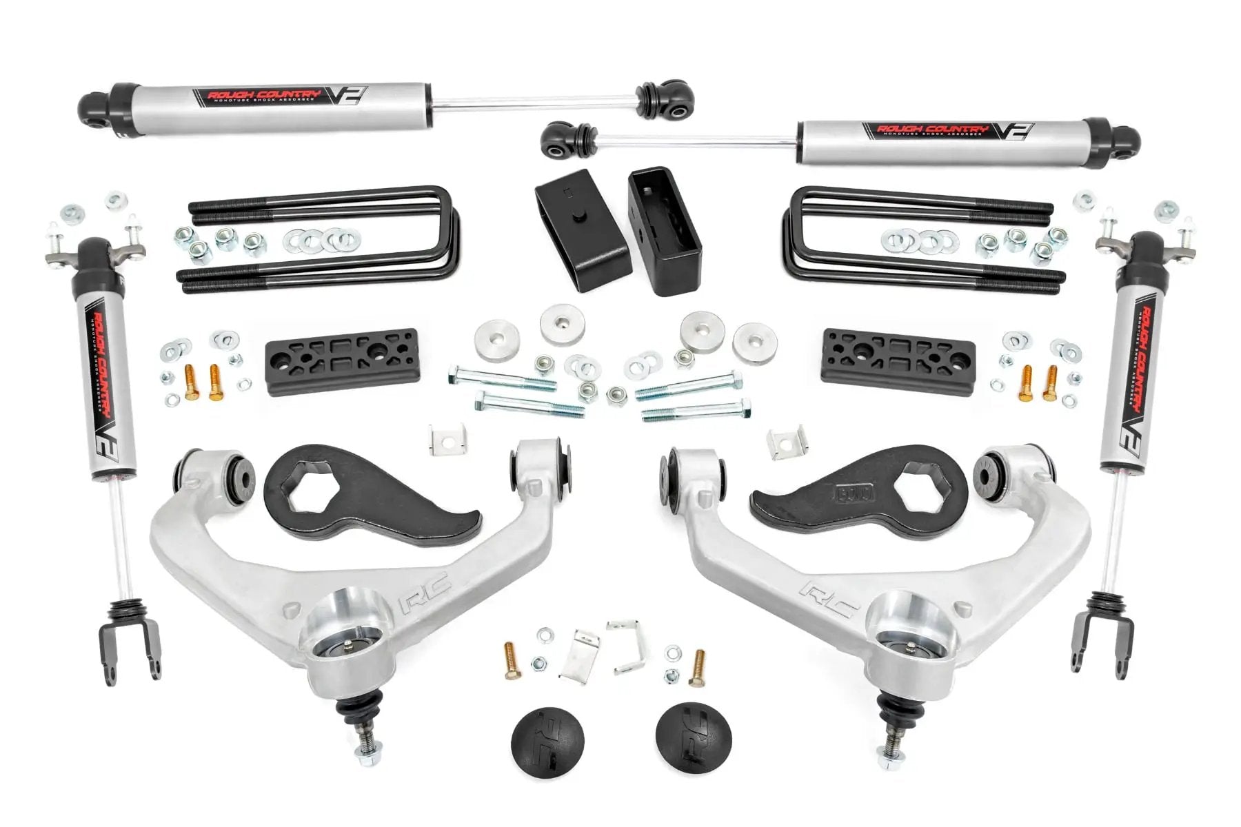 3 Inch Lift Kit | UCAs | V2 | Chevy/GMC Sierra 3500 HD/Silverado 3500 HD (20-26) by Rough Country