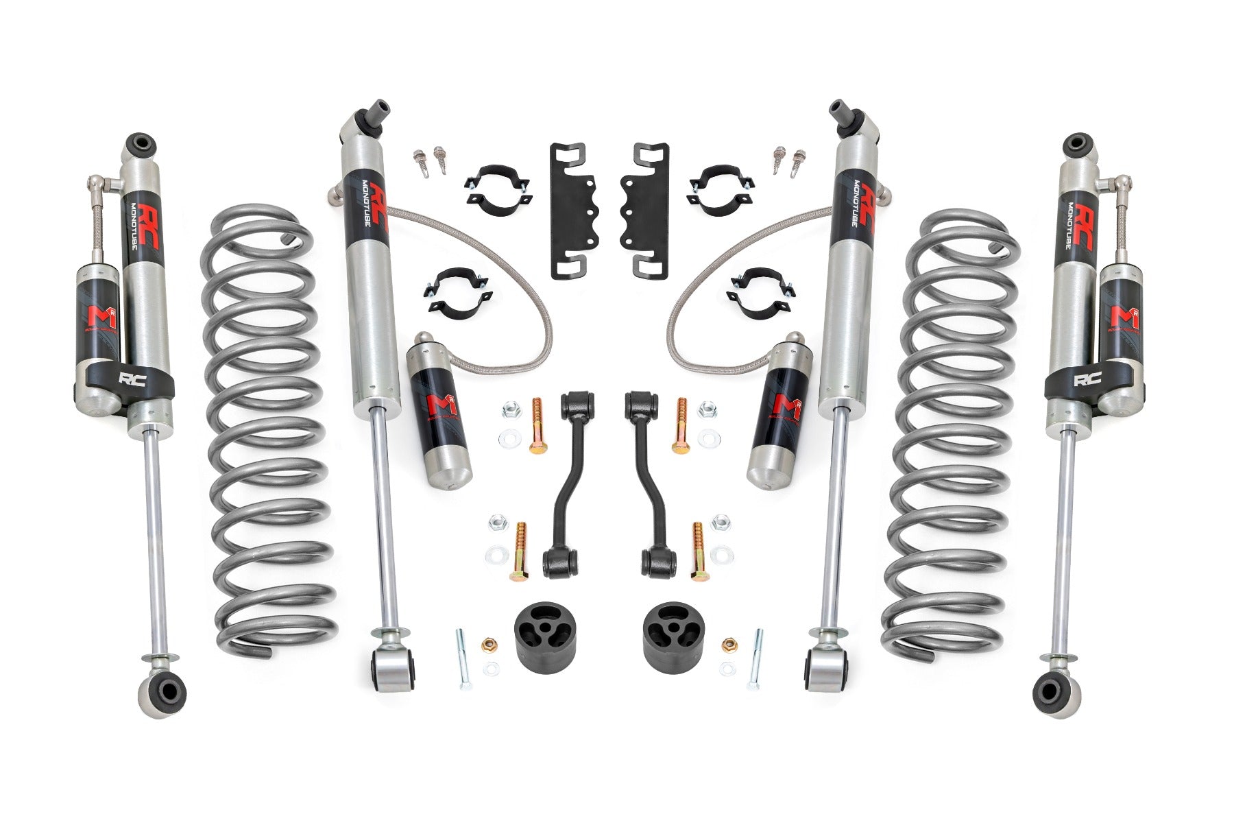 2.5 Inch Leveling Kits | Springs | M1R | Jeep Gladiator JT 4WD (2024-2026) by Rough Country